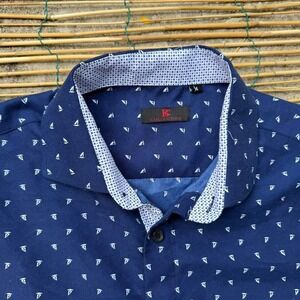 3 FOR $15 DEAL / Short‎ Sleeve Shirt Size M Sailboat Print - PVBUNDLE